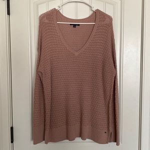 Pink Oversized American Eagle Sweater